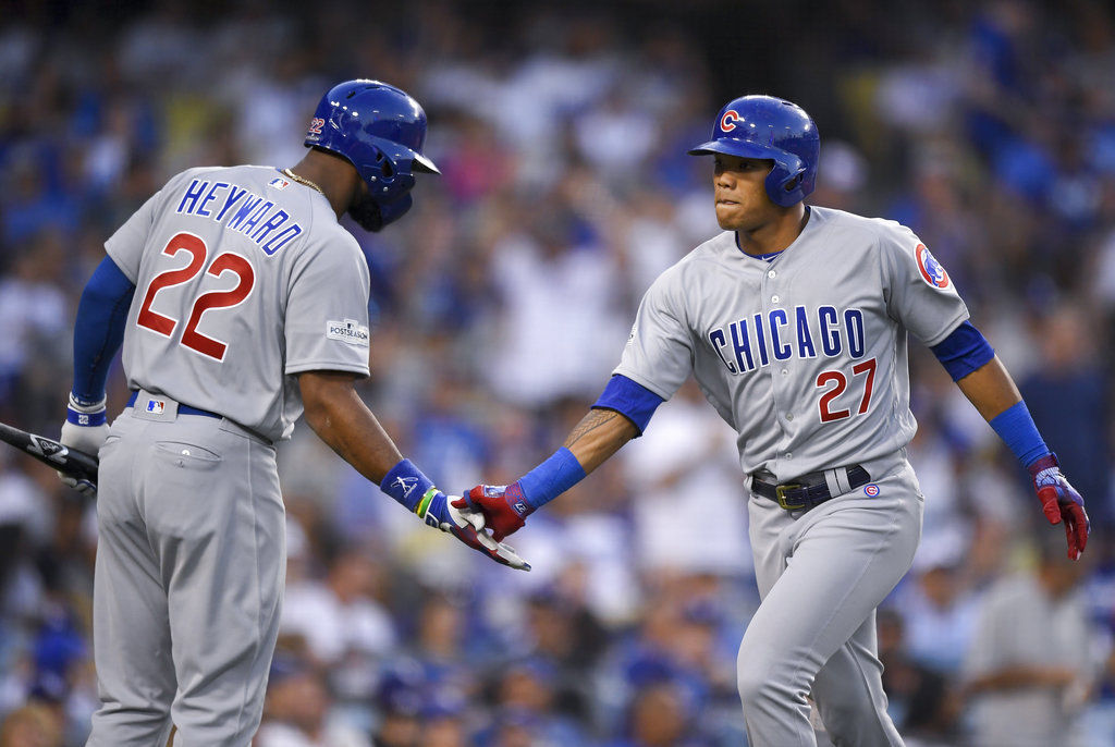 NLCS Cubs Dodgers Baseball